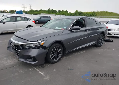 2022 Honda Accord Ex-L from USA, damaged, VIN 1HGCV1F51NA007145